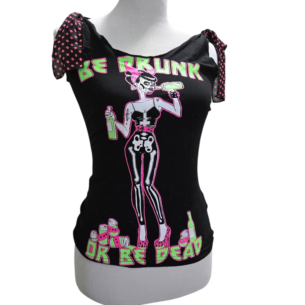 RARE*nwt vintage punk too fast tank top